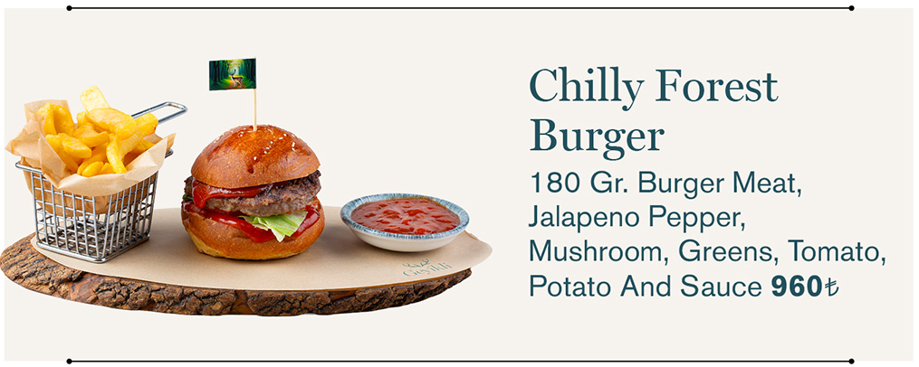 Chilli Forest Burger