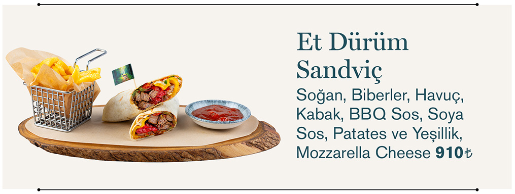 Et Dürüm Sandviç