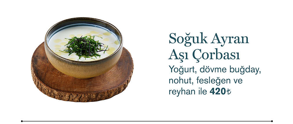 Soğuk Ayran Aşı Çorbası